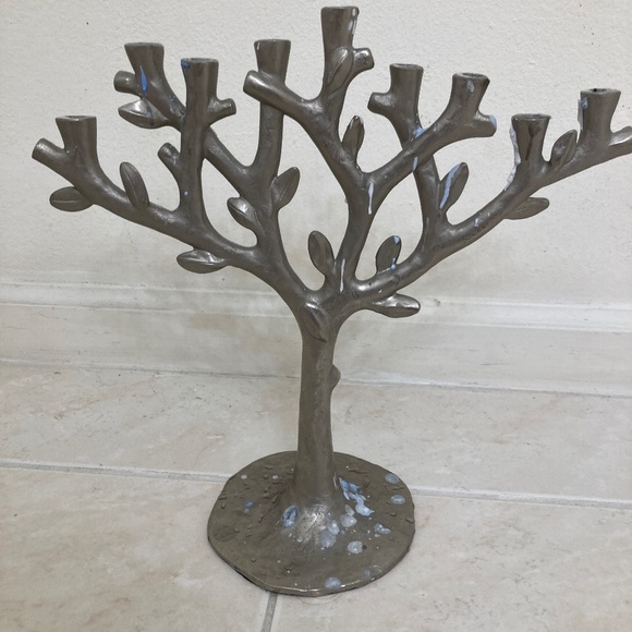 Michael Aram Tree of Life Menorah Chanukkah - Picture 1 of 5